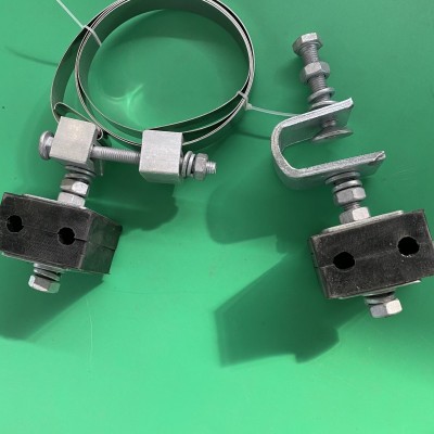 绝缘引下线夹adss光缆杆用固定线夹光缆引下卡具