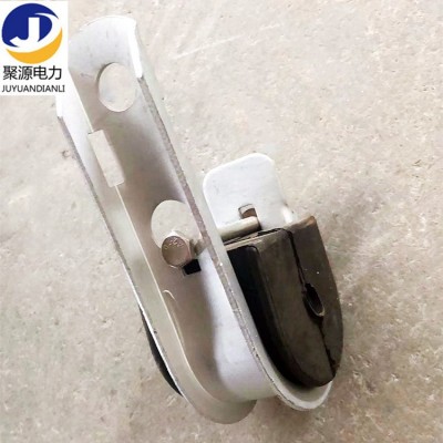 小档距ADSS光缆悬垂线夹预绞式悬垂线夹J型悬挂线夹固定夹具