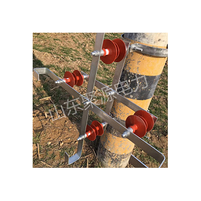 杆用绝缘余缆架构架用绝缘金具热镀锌扁铁余缆架