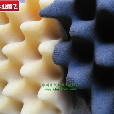 厂家生产大业腾飞机械专用消音降噪波峰吸音海绵